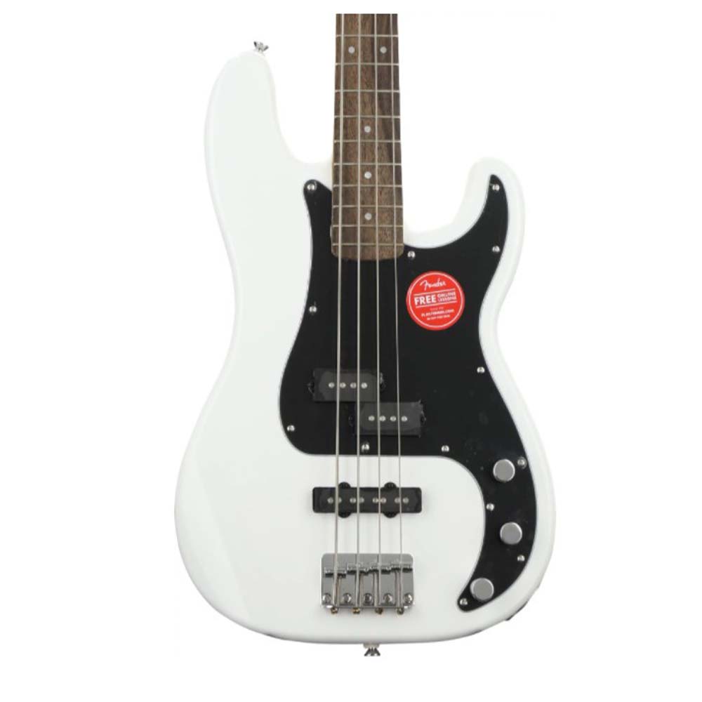 Squier Affinity Series Precision Bass PJ Olympic White