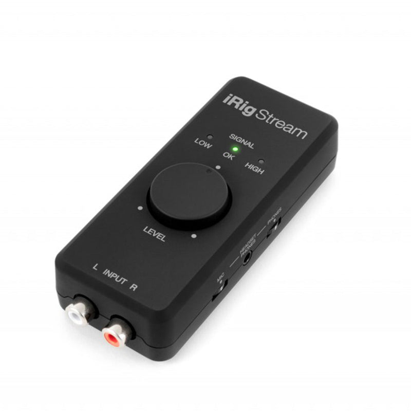 IK Multimedia iRig Stream 2-Audio Channels Interface for iOS, Android, Mac, and PC-interface-IK Multimedia- Hermes Music