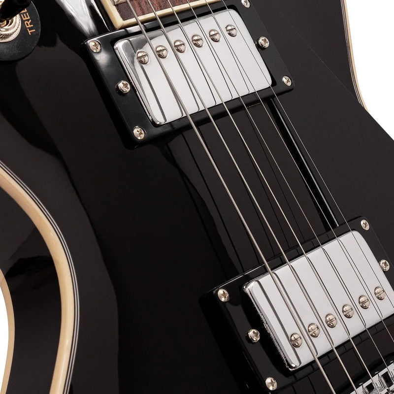 Babilon Cosmos Series Guitarra Eléctrica Negra Incluye Estuche