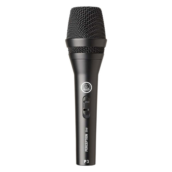 AKG Perception P3 S Handheld Cardioid Dynamic Microphone-microphone-AKG- Hermes Music