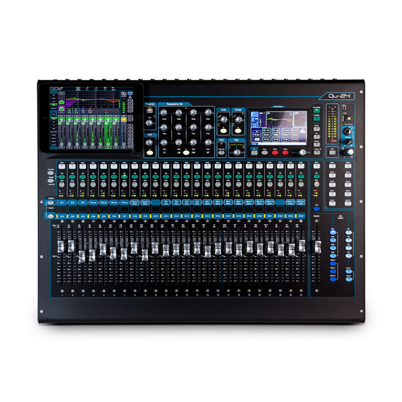 Allen & Heath AH-QU-24C 30 In / 24 Out Digital Mixer-mixer-Allen & Heath- Hermes Music