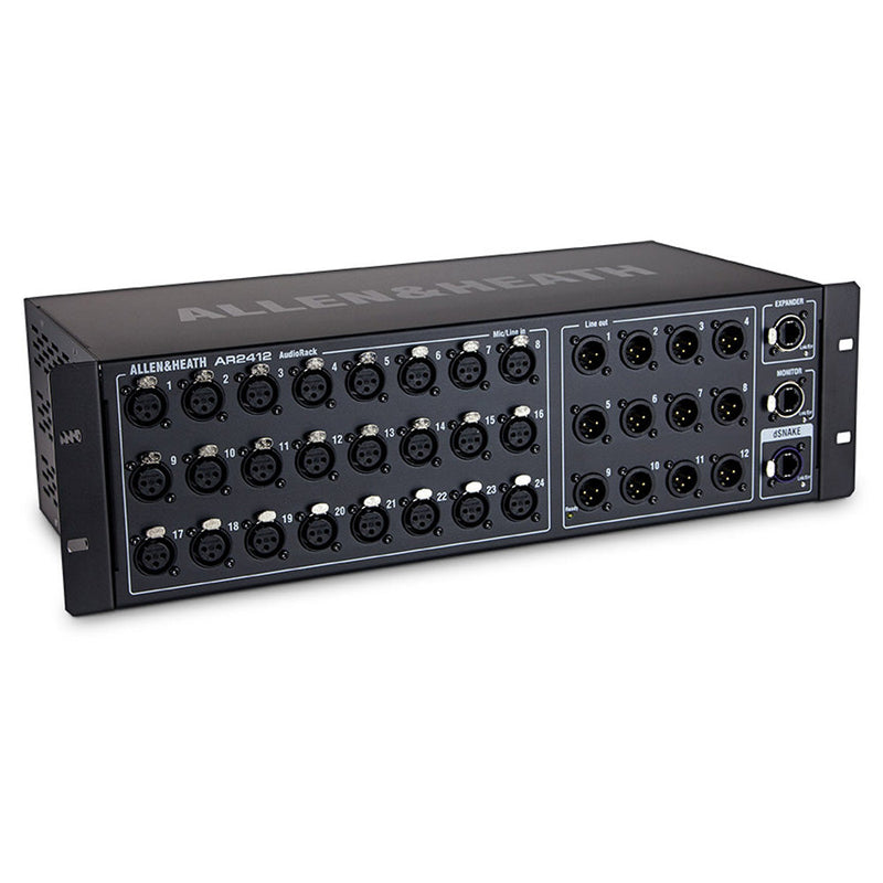 Allen & Heath AR2412 Remote Audio Rack-Audio Mixers-Allen & Heath- Hermes Music