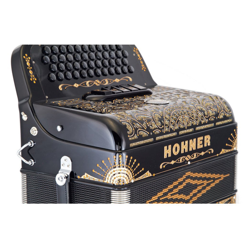 Anacleto Rey Del Norte III EAD Black-accordion-Anacleto- Hermes Music