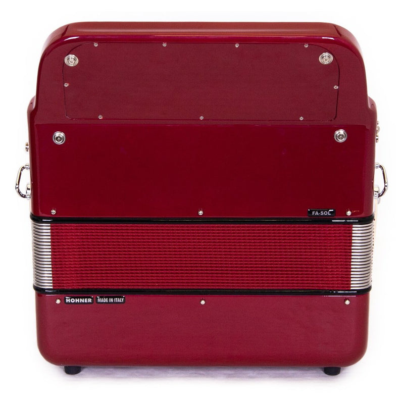 Anacleto Rey del Norte Accordion 6 Switch FBE/GCF Red Compact-accordion-Anacleto- Hermes Music
