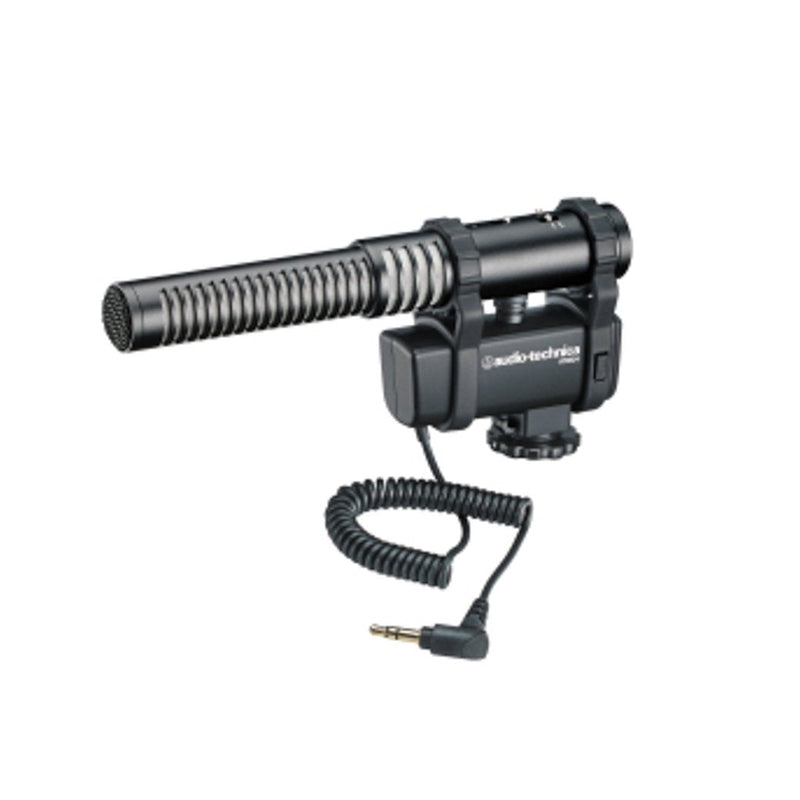 Audio Technica AT8024 Mono/Stereo Camera Mount Microphone-microphone-Audio Technica- Hermes Music