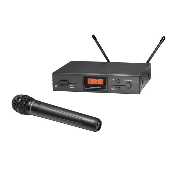 Audio-Technica ATW-2120BI 2000 Series Wireless Handheld Microphone System-microphone-Discontinued- Hermes Music