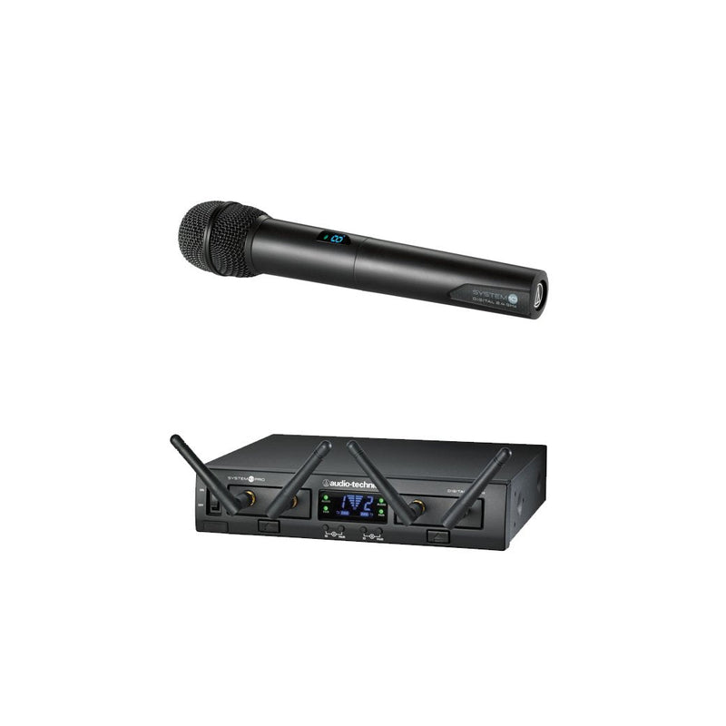Audio Technica System 10 Dual Wireless Handheld Microphone-microphone-Audio Technica- Hermes Music