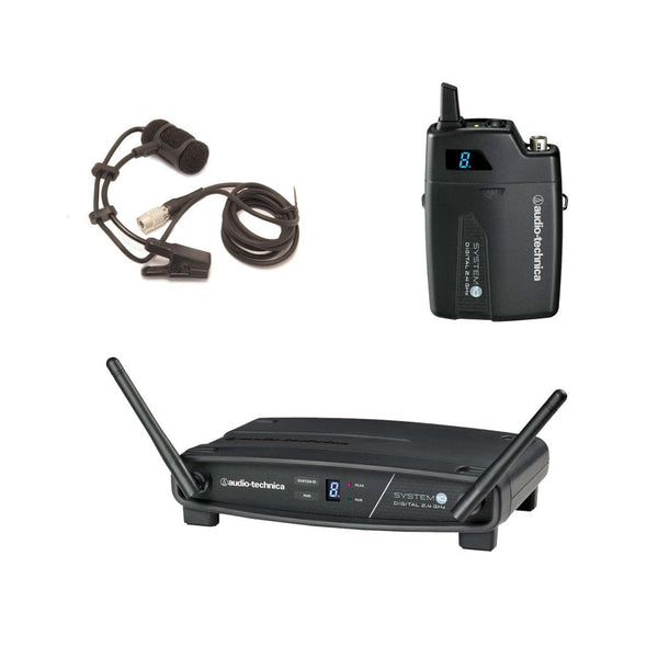 Audio Technica System 10 Wireless System for Accordion Bundle-microphone-Audio Technica- Hermes Music