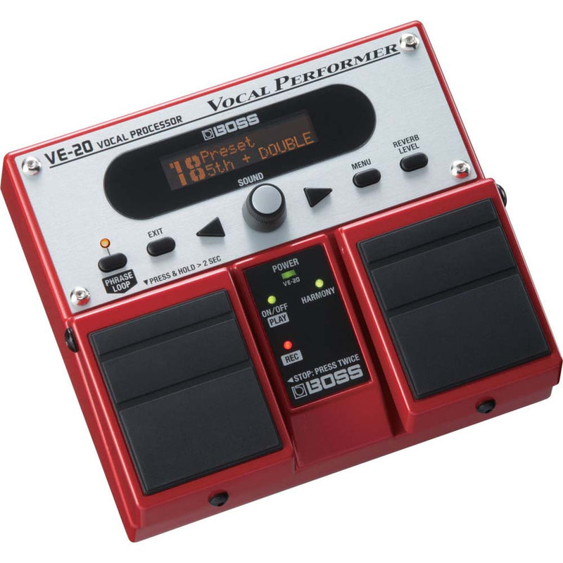 BOSS VE-20 Vocal Performer Stompbox-pedal-Boss- Hermes Music