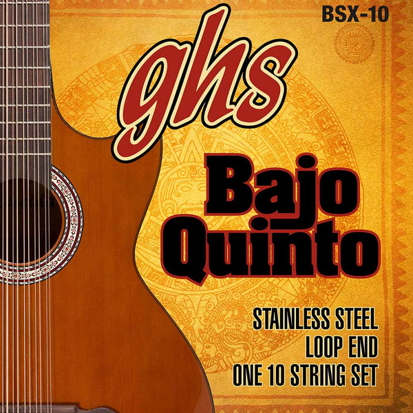 GHS Strings for Bajo Quinto BSX-10-accessories-GHS Strings-Hermes Music