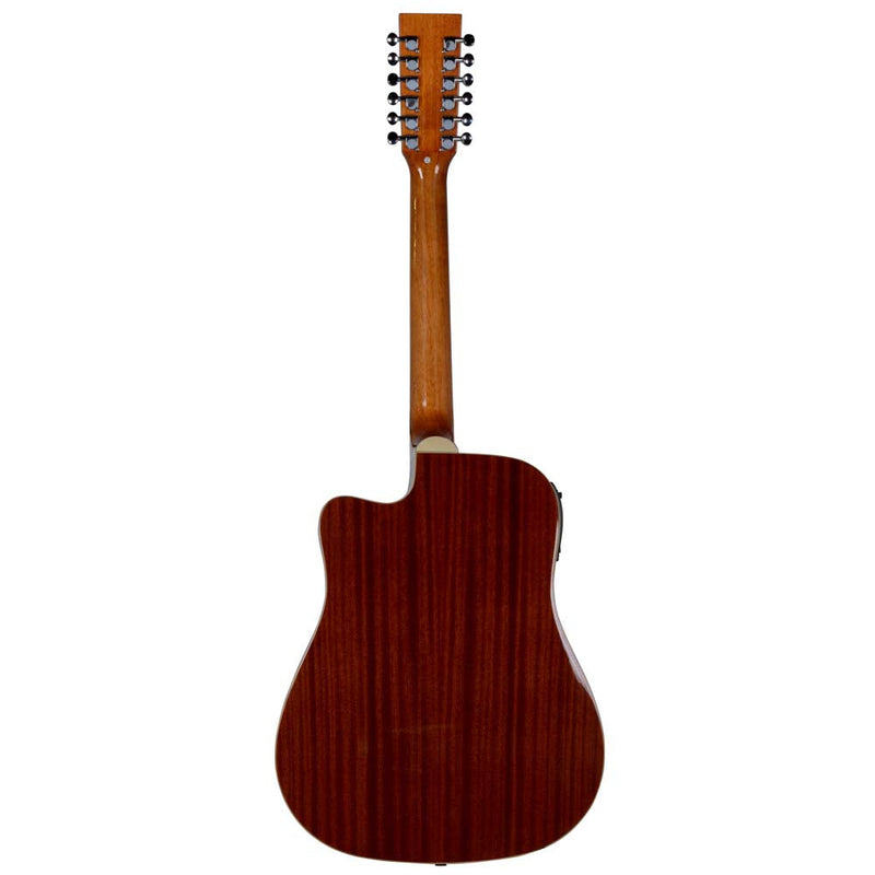 Babilon Pradera Folk 12 String Acoustic/Electric Guitar Natural Wood-guitar-Babilon- Hermes Music