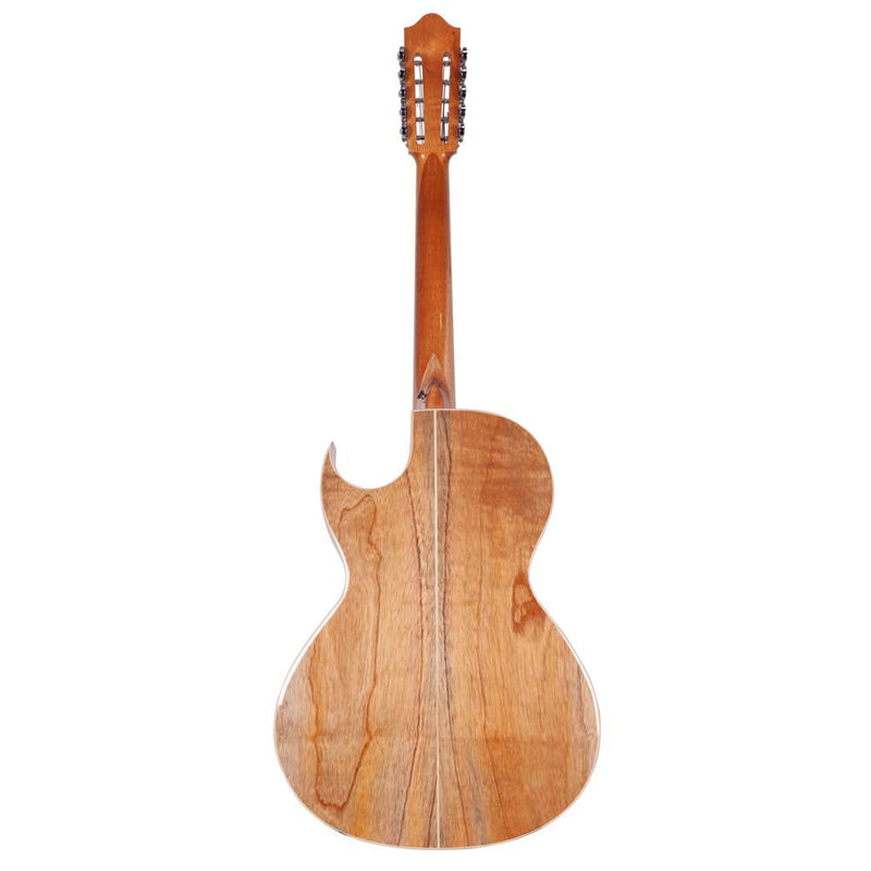 Cantabella Bajo Quinto Cedar Wood Chrome Machinery with Hard Case, Tuner, and Stand-bajo quinto-Cantabella- Hermes Music