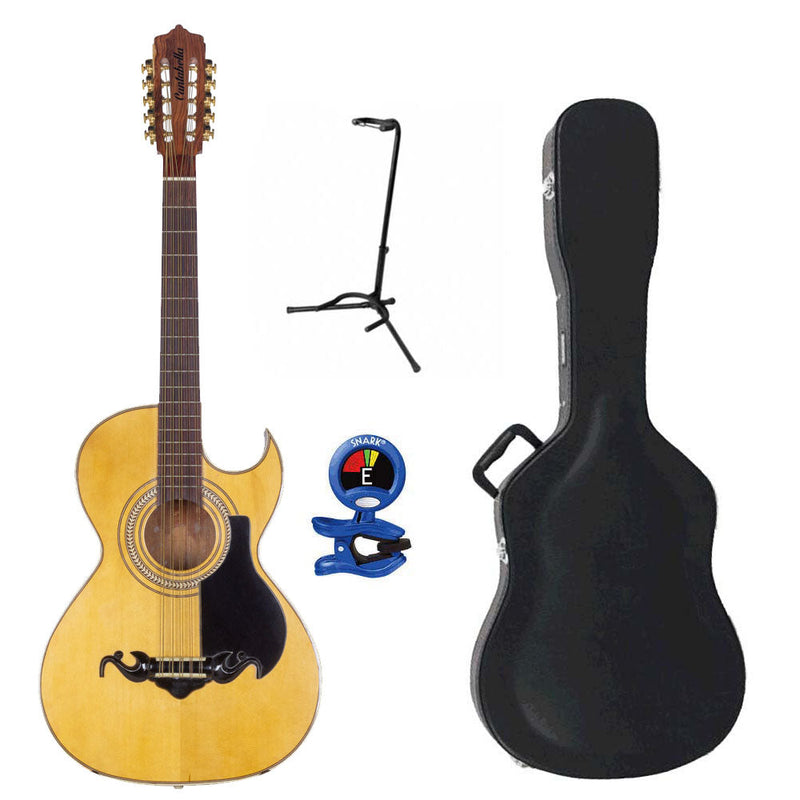 Cantabella Bajo Quinto Cedar with Black Mica with Accessories-Bajo Quinto-Cantabella- Hermes Music