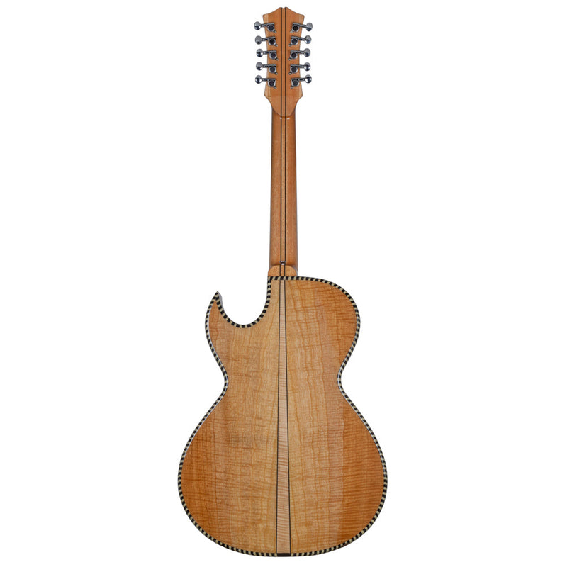 Cantabella Bajo Quinto Mahogany Wood with Case-bajo quinto-Cantabella- Hermes Music