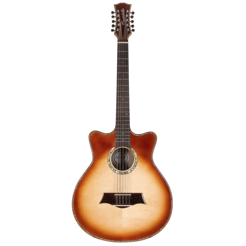 Cantabella Bajo Quinto Nogal Wood Sunburst with Case and Accessories-bajo quinto-Cantabella- Hermes Music