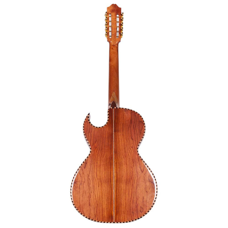 Cantabella Bajo Quinto Palo Escrito with Case, Stand, and Tuner-bajo quinto-Cantabella- Hermes Music