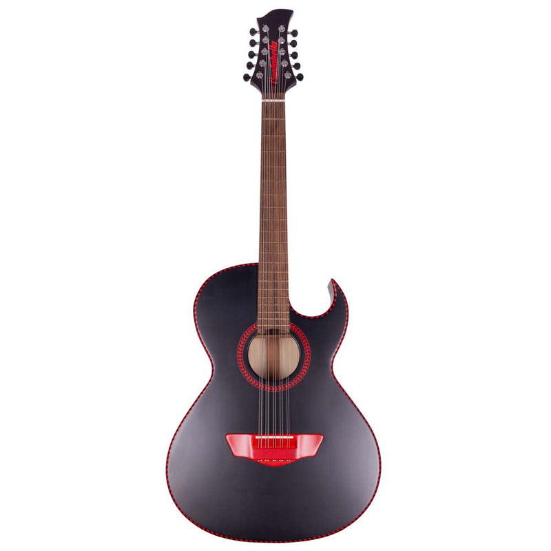Cantabella Bajo Quinto Poplar Wood and Red Bridge with Case and Accessories-bajo quinto-Cantabella- Hermes Music