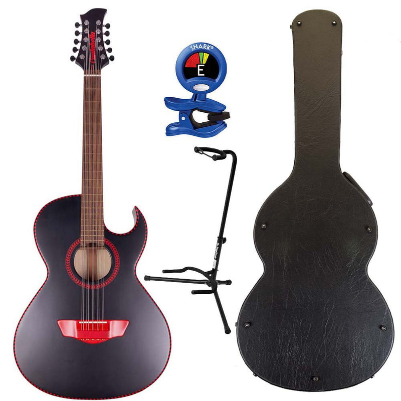 Cantabella Bajo Quinto Poplar Wood and Red Bridge with Case and Accessories-bajo quinto-Cantabella- Hermes Music