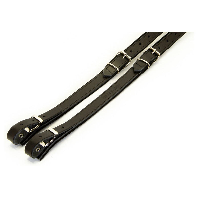 Cantabella Leather Accordion Straps Black-accessories-Cantabella- Hermes Music