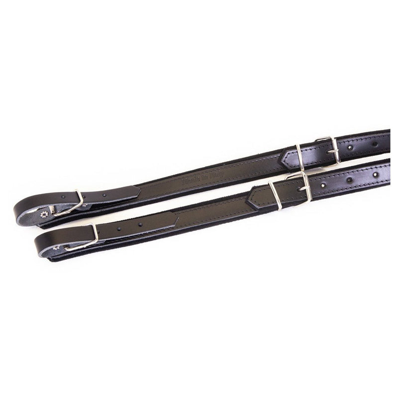 Cantabella Leather Accordion Straps Black-accessories-Cantabella- Hermes Music