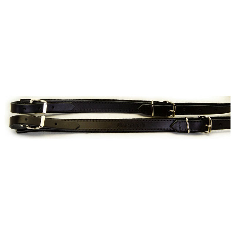 Cantabella Leather Accordion Straps Black-accessories-Cantabella- Hermes Music