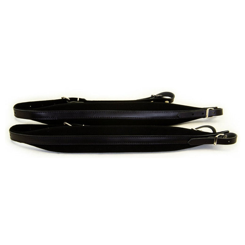 Cantabella Leather Accordion Straps Black-accessories-Cantabella- Hermes Music