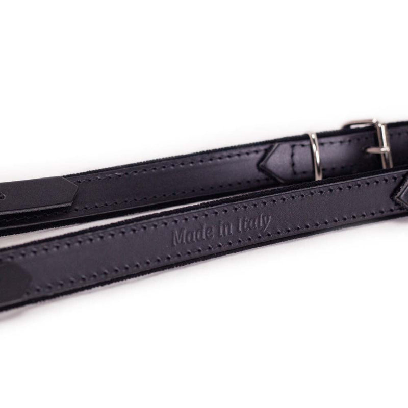 Cantabella Leather Accordion Straps Black with Tag 60mm-accessories-Cantabella- Hermes Music