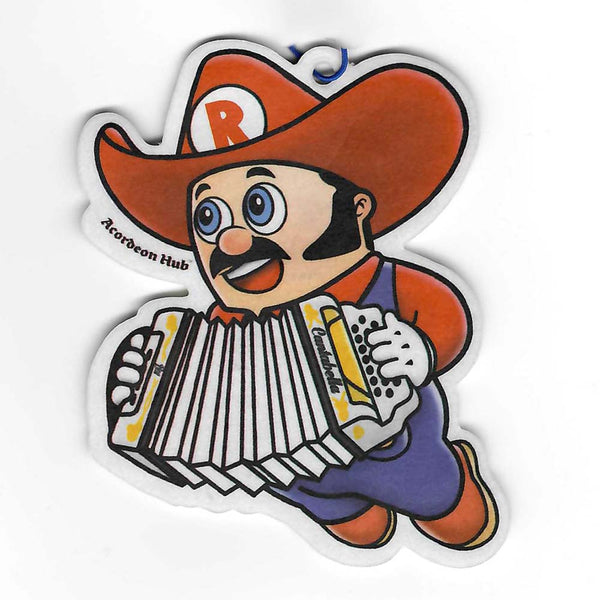 Cantabella "Rario" Accordion Air Freshener - Princess Peach-Air Fresheners-Cantabella- Hermes Music