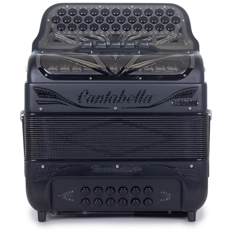 Cantabella Roadmaster Ultra Compact GCF 5 Switches Blackout Special Edition-Accordions & Concertinas-Cantabella- Hermes Music