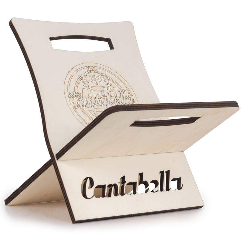 Cantabella Wooden Laser Engraved Accordion Display Stand-accessories-Cantabella- Hermes Music