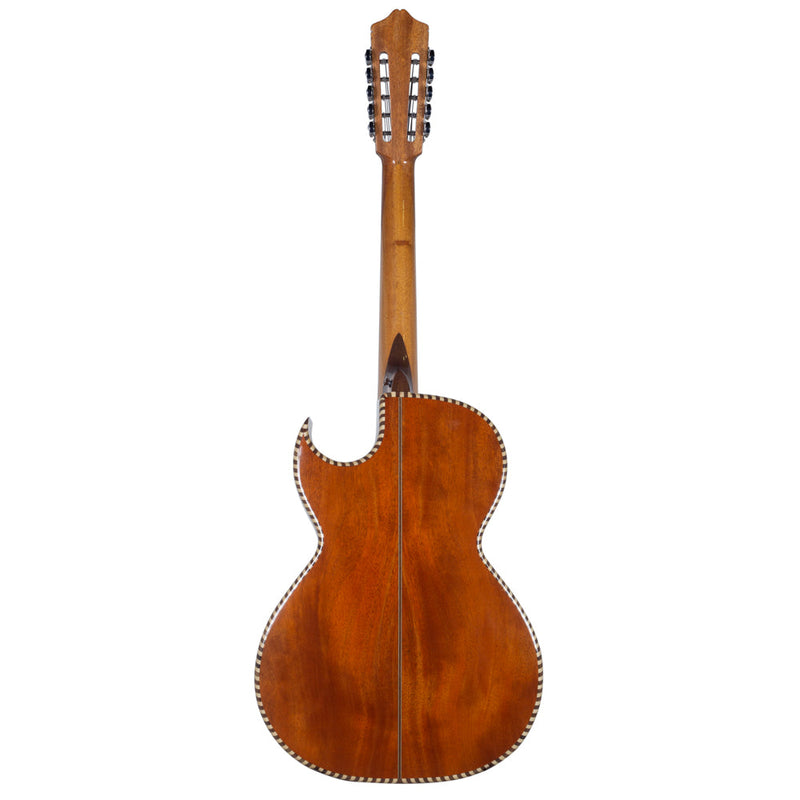 Cascabel Bajo Quinto Tan Cedar Wood with Accessories-Bajo Quinto-Cascabel- Hermes Music