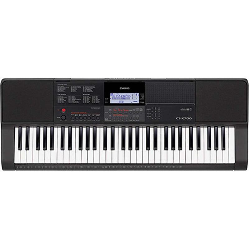 Casio CT-X700 61-Key Portable Keyboard-keyboard-Casio- Hermes Music