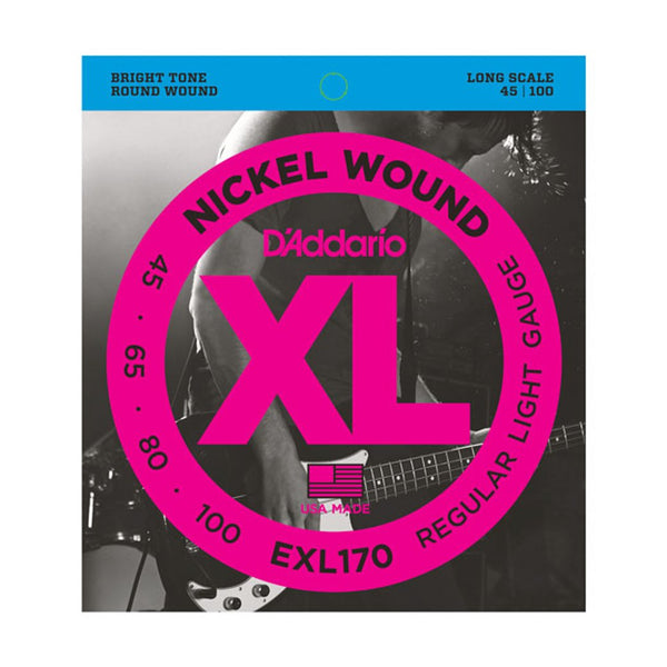D'Addario EXL170-4 Strings for Electric Bass-accessories-Daddario- Hermes Music