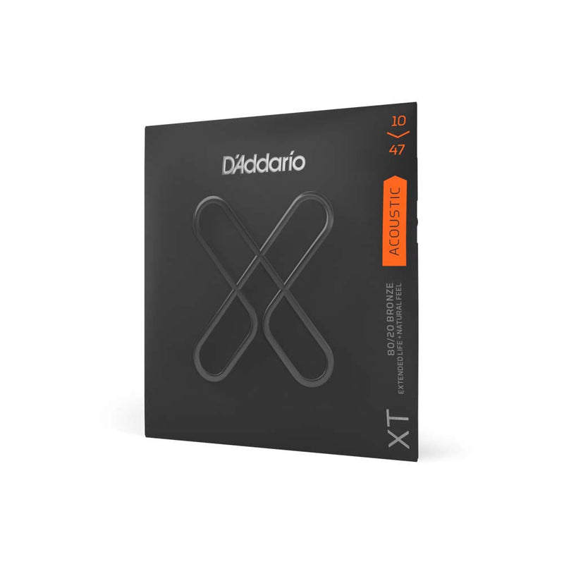 D'Addario XTABR1047 80/20 Bronze Acoustic Guitar Strings-accessories-Daddario- Hermes Music