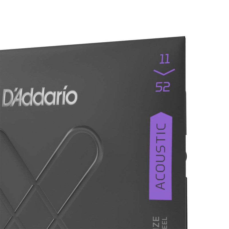 D'Addario XTABR1152 XT 80/20 Bronze Acoustic Guitar Strings-accessories-Daddario- Hermes Music
