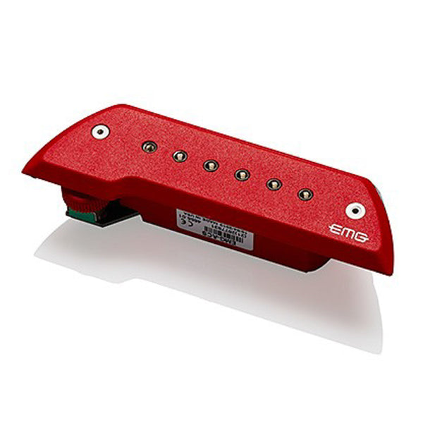 EMG Pickup for Acoustic Instruments Red-accessories-EMG- Hermes Music