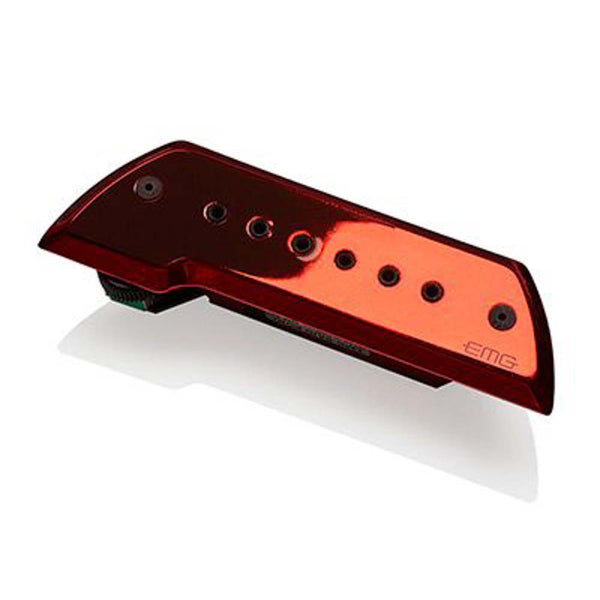 EMG Pickup for Guitars and Bajo Quintos Red Chrome-accessories-EMG- Hermes Music