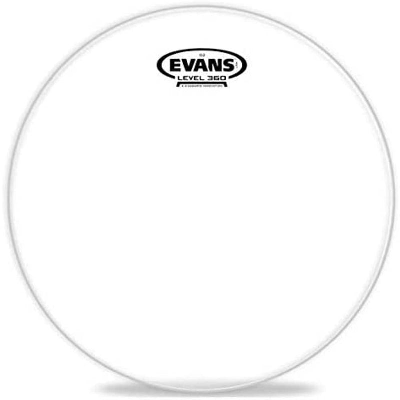 Evans TT10G2 10" Genera G2 Clear Tom Head-accessories-Evans- Hermes Music