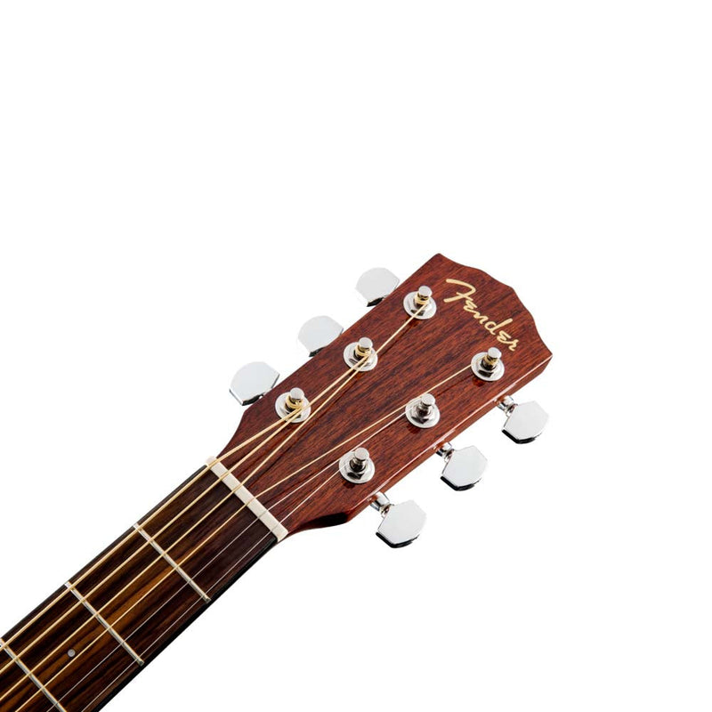 Fender CD-60SCE Dreadnought All Mahogamy Natural Guitar-guitar-Fender- Hermes Music