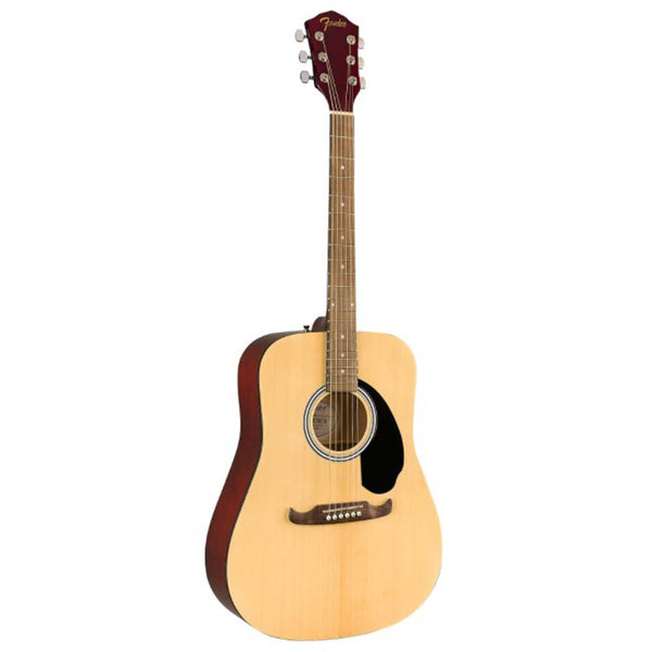 Fender FA-125 Dreadnought Acoustic Guitar Natural-guitar-Fender- Hermes Music