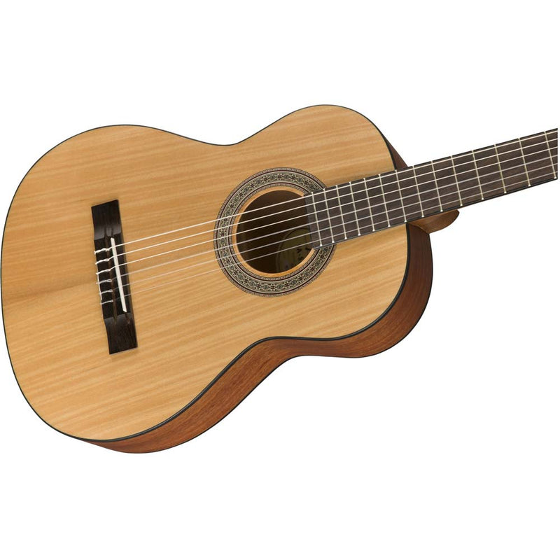 Fender FA-15N 3/4 Scale Nylon String Acoustic Guitar-guitar-Fender- Hermes Music