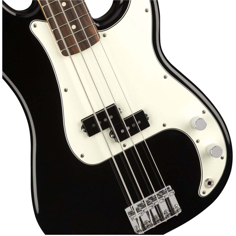 Fender Player Precision Bass Black-bass-Fender- Hermes Music