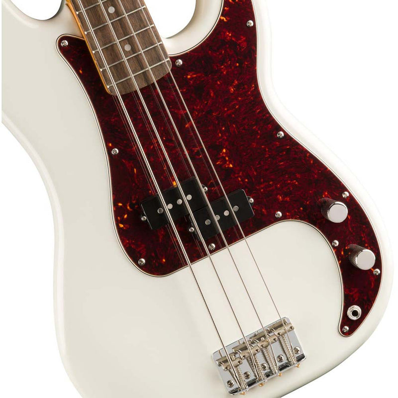 Fender® Squier Classic Vibe '60s Precision Bass Olympic White-bass-Fender- Hermes Music