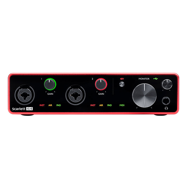 Focusrite Scarlett 4i4 (3rd Gen) Audio Interface-interface-Focusrite- Hermes Music