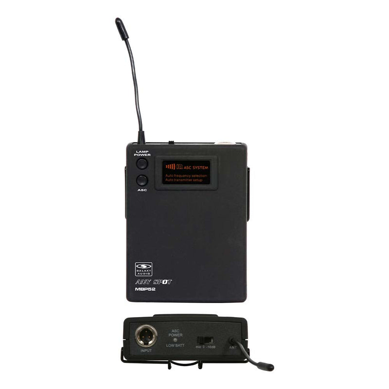 Galaxy PSE Economical 16 Ch L Rackable Wireless Mic System-wireless system-Galaxy Audio- Hermes Music