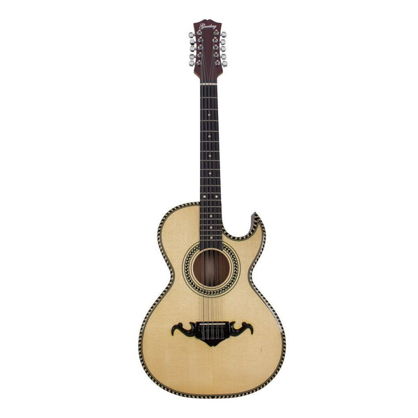 Garibay Bajo Quinto Sapele with Pinavete Top and Hard Case-bajo quinto-Garibay- Hermes Music