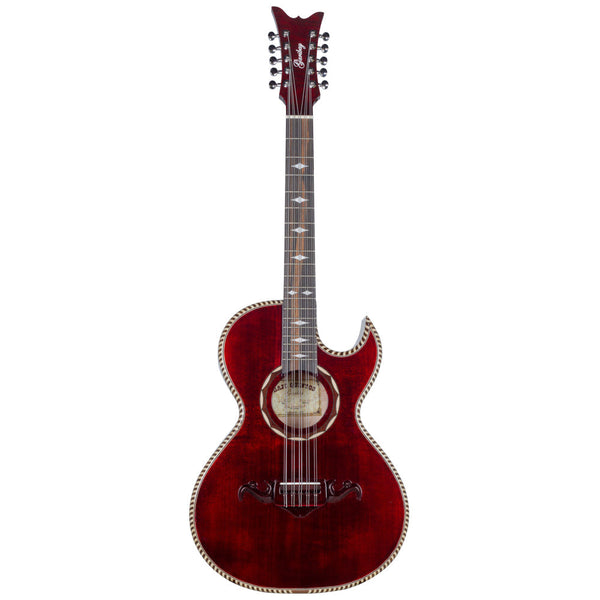 Garibay Maple Bajo Quinto Maple Natural Wood Red-bajo quinto-Garibay- Hermes Music