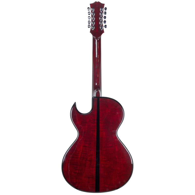 Garibay Maple Bajo Quinto Maple Red Wine-bajo quinto-Garibay- Hermes Music