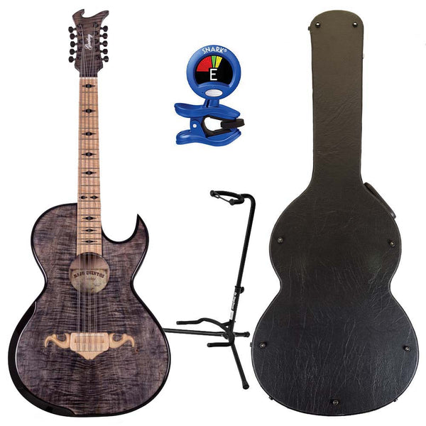 Garibay Maple Bajo Quinto with Case, Stand, and Tuner-bajo quinto-Garibay- Hermes Music