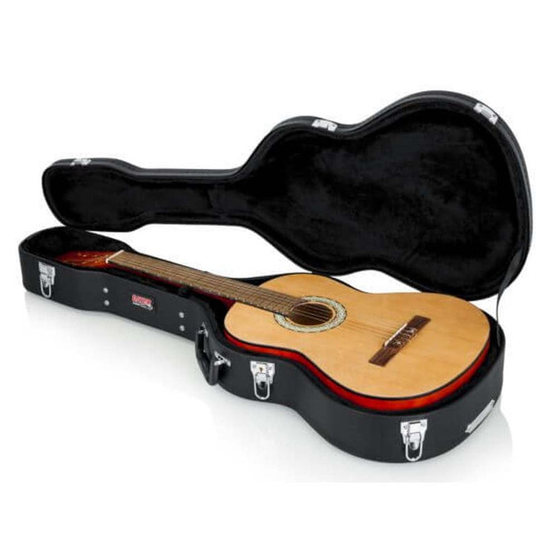 Gator GWE-CLASS Deluxe Wood Case for Classical Guitars-case-Gator- Hermes Music